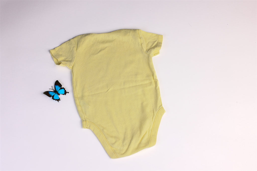 Yellow bodysuit