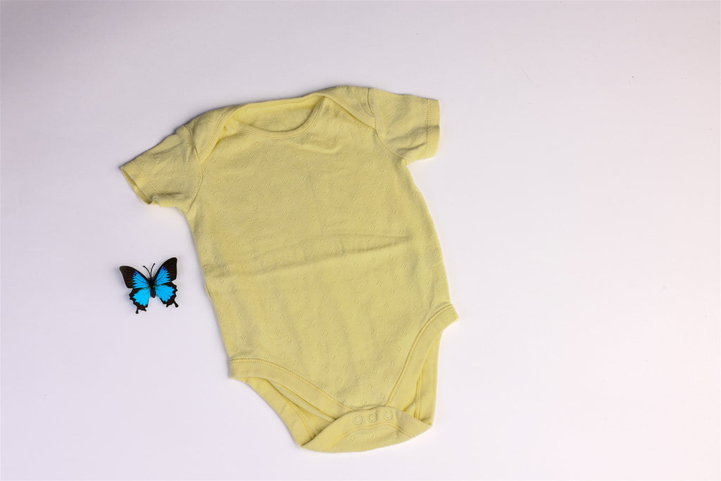 Yellow bodysuit