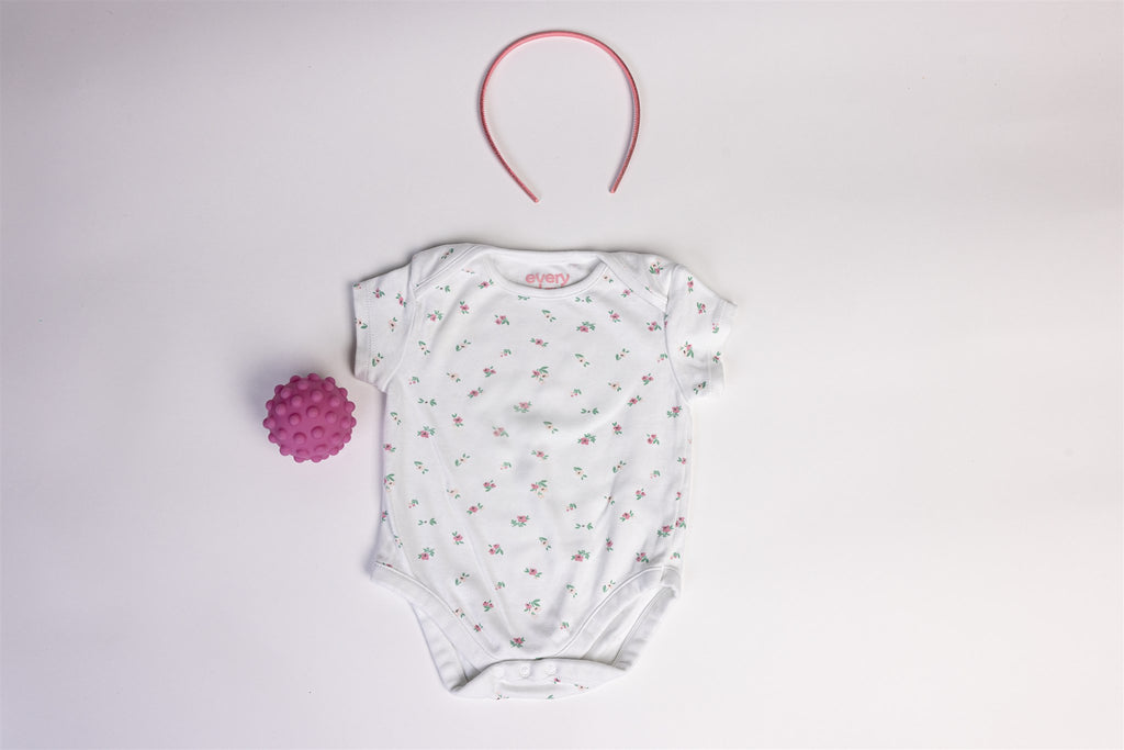 White floral bodysuit