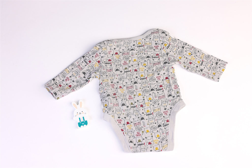Little Monsters long-sleeved bodysuit