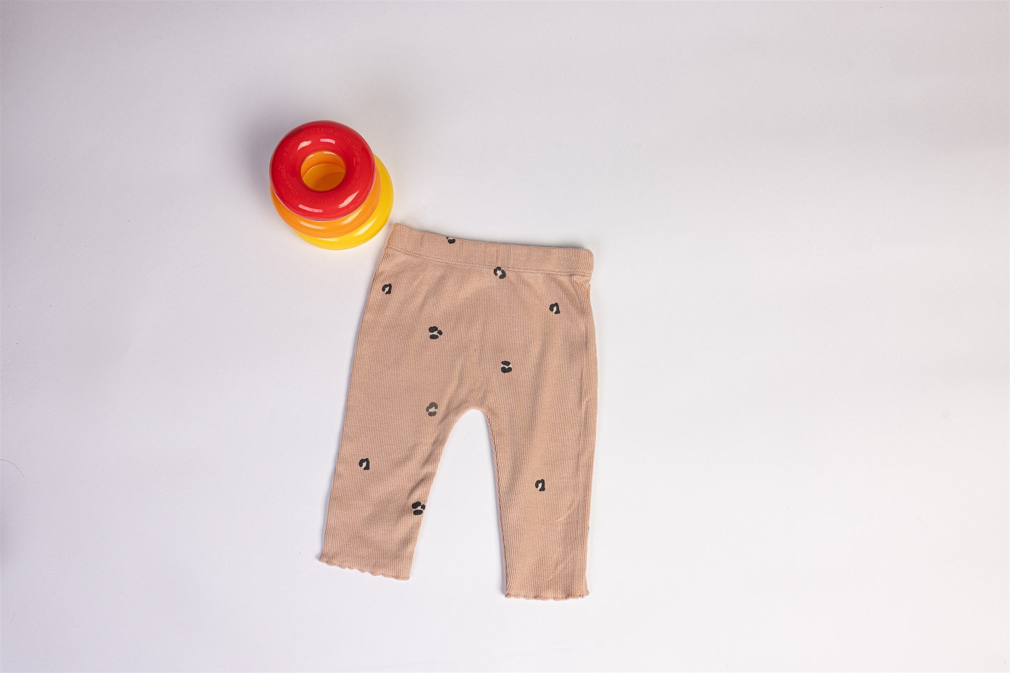 Black patterned trousers