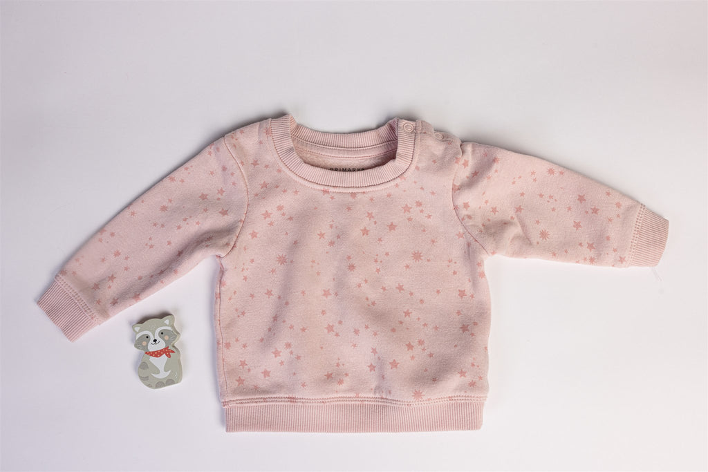 Pink star jumper