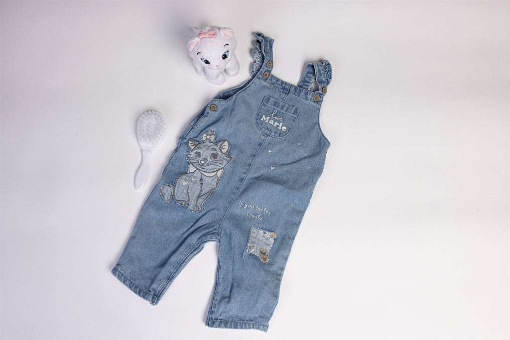 Marie "If you smile, I smile" dungaree