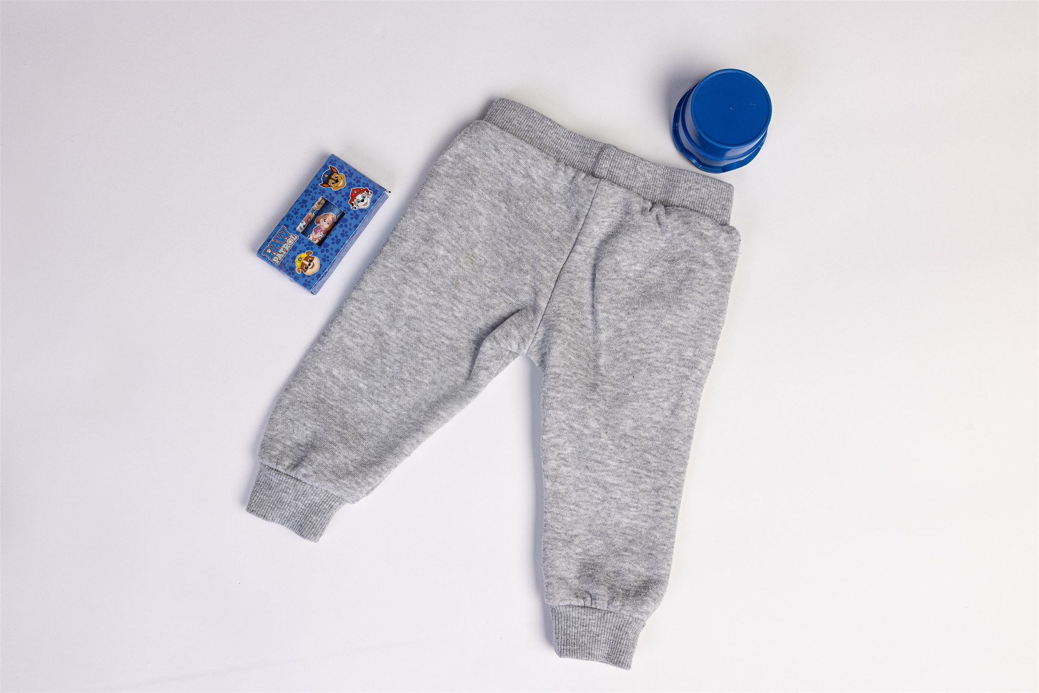 Grey Mickey and Minnie trousers