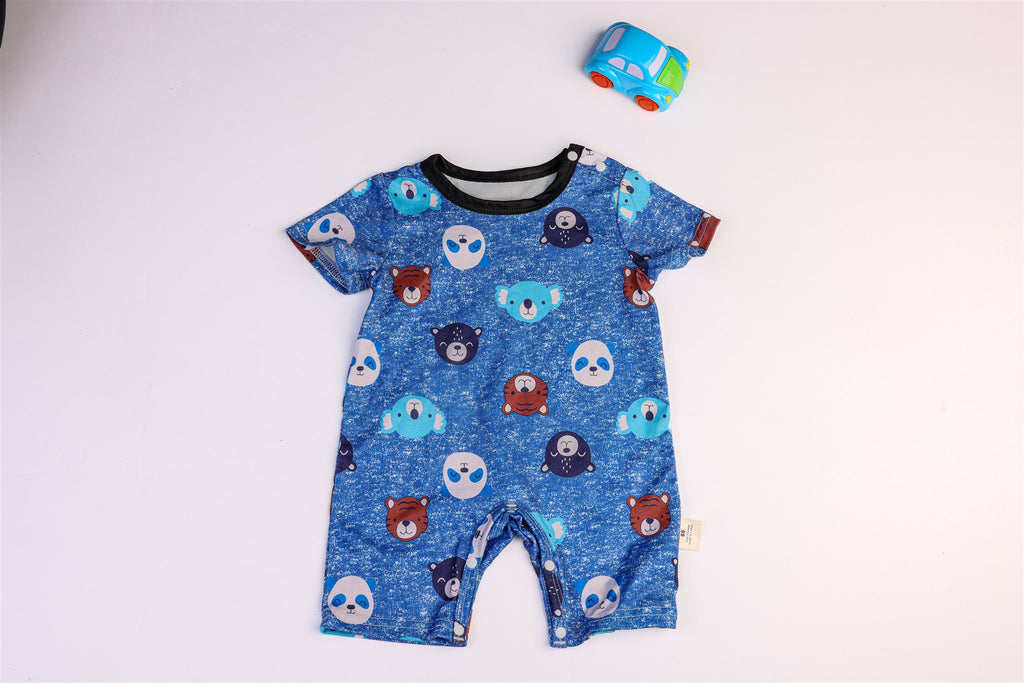 Blue animal head swimsuit