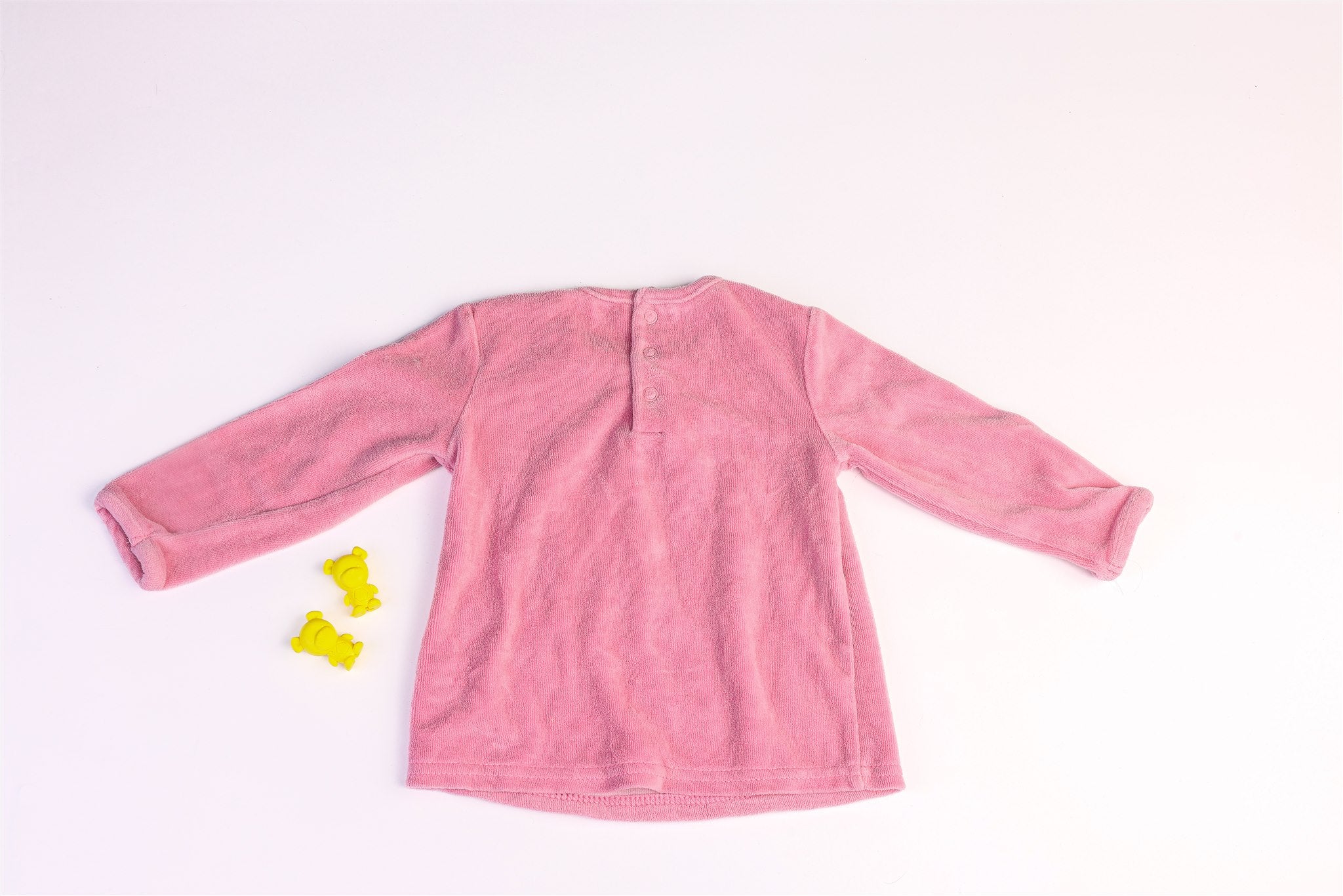 Pink penguin pyjama top