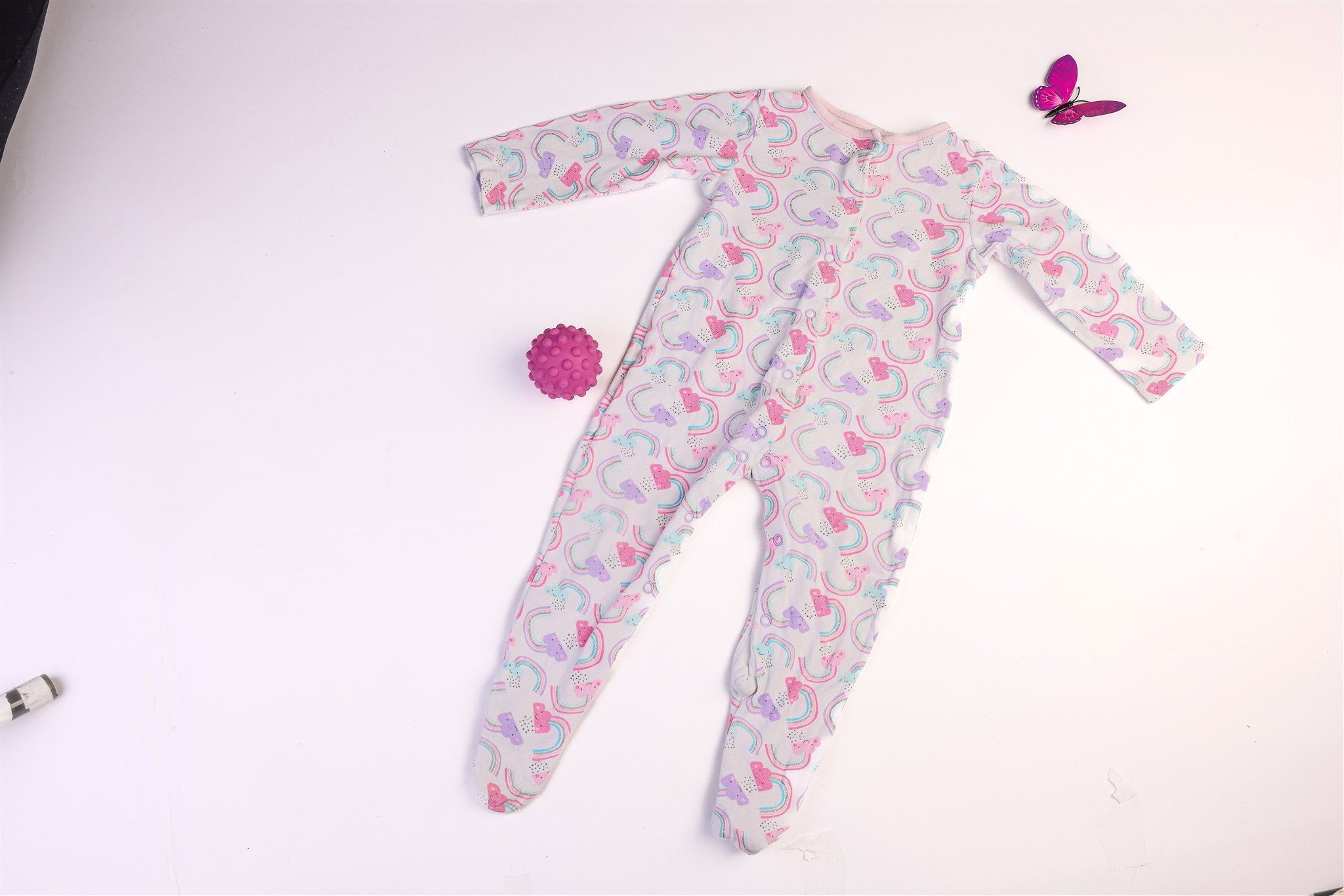 Rainbow sleepsuit